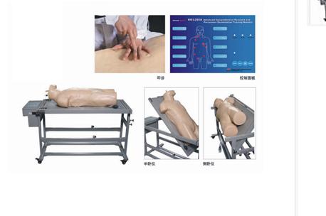高級綜合穿刺術與叩診檢查技能訓練模擬人