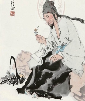 李時(shí)珍采藥圖